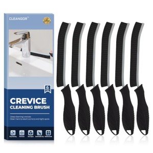 Cleangor Crevice Cleaning Brushes for Small Spaces