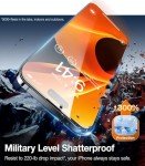 TORRAS iPhone 15 Pro Screen Protector - 2 Pack
