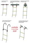 ISOP 32ft Fire Safety Emergency Ladder for Homes