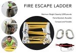 ISOP 32ft Fire Safety Emergency Ladder for Homes
