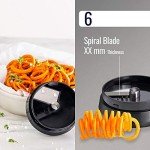 6-in-1 Vegetable Spiralizer and Slicer Gadget
