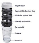 6-in-1 Vegetable Spiralizer and Slicer Gadget