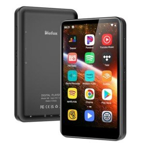 80GB Bluetooth MP3 Player with Touch Screen
