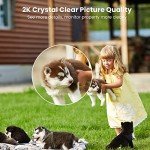 ieGeek 360° Wireless 2K Outdoor Security Camera