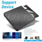 Portable Blu-Ray Drive with USB 3.0 and Type-C