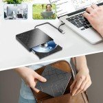 Portable Blu-Ray Drive with USB 3.0 and Type-C