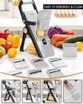 Adjustable Mandoline Vegetable Slicer and Cutter