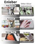 Adjustable Mandoline Vegetable Slicer and Cutter