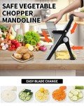 Adjustable Mandoline Vegetable Slicer and Cutter