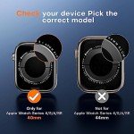 6-Pack HD Clear Screen Protectors for Apple Watch 40mm