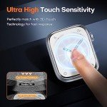 6-Pack HD Clear Screen Protectors for Apple Watch 40mm