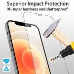 Dual Pack Tempered Glass Screen Protector for iPhone 12