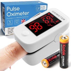 2025 Pulse Oximeter - Accurate Finger Heart Monitor