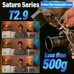 SIRUI Saturn 50mm & 75mm Anamorphic Lens Set