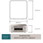 Marantz Melody X MCR612 HiFi Amplifier & Receiver
