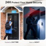 Shed Security Alarm with Remote SOS Button