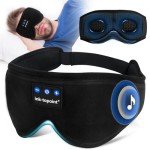 Bluetooth Sleep Mask with Headphones for Ultimate Relaxation