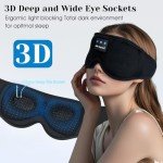 Bluetooth Sleep Mask with Headphones for Ultimate Relaxation