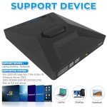 7-in-1 External Blu-ray Drive for Laptop & Mac