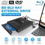 7-in-1 External Blu-ray Drive for Laptop & Mac