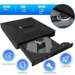 7-in-1 External Blu-ray Drive for Laptop & Mac