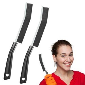 2-Pack Hard Bristle Cleaning Brushes for Gaps