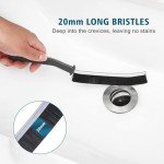 2-Pack Hard Bristle Cleaning Brushes for Gaps