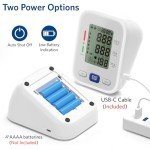 Upper Arm Blood Pressure Monitor with LCD Display