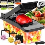 Multifunctional Kitchen Vegetable Chopper and Slicer