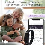 Hilo Blood Pressure Monitor Bracelet with App Insights