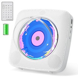 Kegaudio Bluetooth CD Player with Speakers & Remote