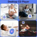 Kegaudio Bluetooth CD Player with Speakers & Remote
