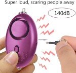 Ewayz Personal Safety Alarm Keychain with Flashlight