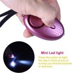Ewayz Personal Safety Alarm Keychain with Flashlight