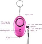 Ewayz Personal Safety Alarm Keychain with Flashlight