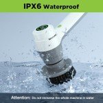 WORKPRO Handheld Electric Cleaning Brush with LED Display