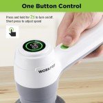 WORKPRO Handheld Electric Cleaning Brush with LED Display