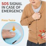 SoLuxo Rechargeable Safety Alarm Keychain - Pink