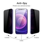 JETech Privacy Screen Protector for iPhone 12/12 Pro