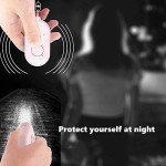 Pink Personal Safety Alarm with LED Flashlight