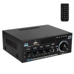 Bluetooth HiFi Audio Amplifier with Remote Control