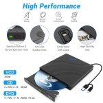 7-in-1 Portable Blu-Ray Drive for Laptops & PCs