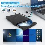 7-in-1 Portable Blu-Ray Drive for Laptops & PCs