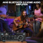 Bluetooth HiFi Audio Amplifier with Remote Control