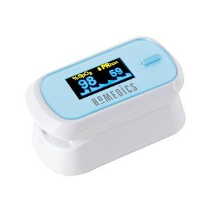 HoMedics Fingertip Pulse Oximeter with OLED Display