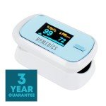 HoMedics Fingertip Pulse Oximeter with OLED Display