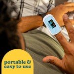 HoMedics Fingertip Pulse Oximeter with OLED Display
