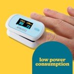 HoMedics Fingertip Pulse Oximeter with OLED Display