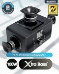 MAJORITY Bard: Bluetooth Internet Radio with 2.1 Speakers