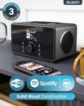 MAJORITY Bard: Bluetooth Internet Radio with 2.1 Speakers